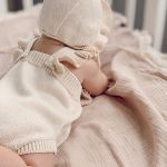 Комплект MILKY пшеничный: боди и шапочка