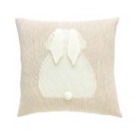 Подушка APERO зайка пшеничного цвета 35х35 см