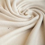 Плед MILKY ажурный пшеничный 90х90 см