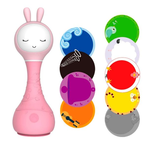 Розовый Зайка alilo R1 Музыкальная игрушка