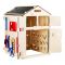 BUSYKIDS бизиборд домик натуральный