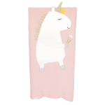 APERO детский плед единорог розовый 60х120 см