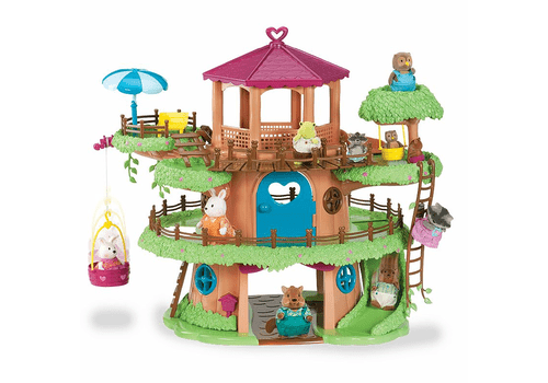 Набор игровой Домик на дереве с аксессуарами Li'l Woodzeez