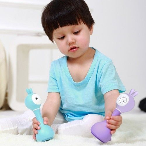 Фиолетовый Зайка alilo R1 Музыкальная игрушка
