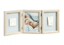 Рамочка тройная Классика беленое дерево