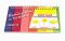 Цвета книга-пазл на пружине карточки для детей по методике Домана 23х12 см
