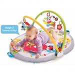 Yookidoo коврик-трансформер развивающий Мои друзья круглый с дугами