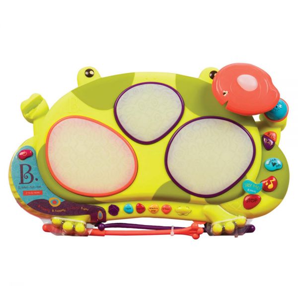 Музыкальная игрушка мульти-барабан Лягушка B.Toys (Battat) 