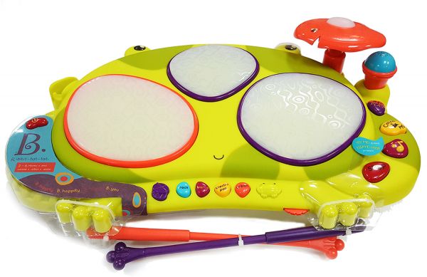 Музыкальная игрушка мульти-барабан Лягушка B.Toys (Battat) 
