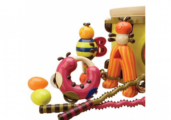 Набор музыкальных инструментов с барабаном и погремушками ПАРАМ-ПАМ-ПАМ B.Toys