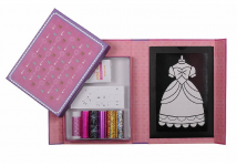 Набор для декорирования фольгой Наряд принцессы Tiger Tribe