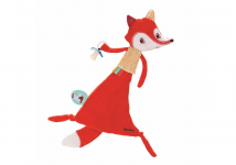 Игрушка-обнимашка Лиса Алиса с держателем для пустышки; подарочная коробка Lilliputiens