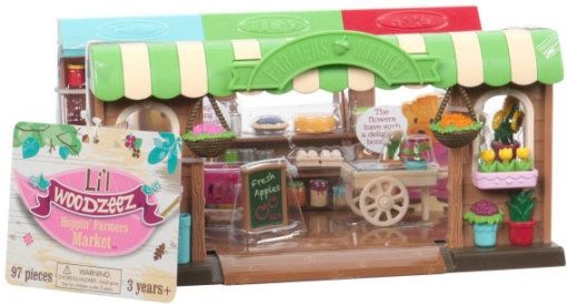  Набор игровой Фермерский рынок с аксессуарами Li'l Woodzeez