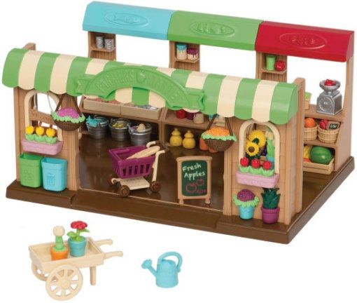  Набор игровой Фермерский рынок с аксессуарами Li'l Woodzeez