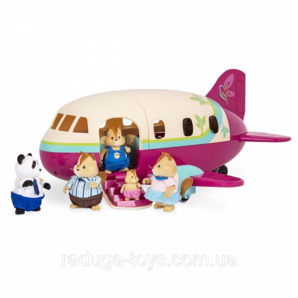 Набор игровой Самолет с аксессуарами Li'l Woodzeez