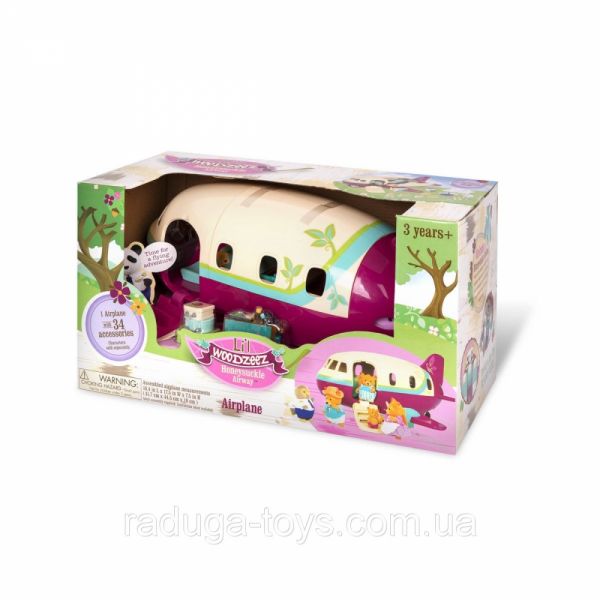Набор игровой Самолет с аксессуарами Li'l Woodzeez