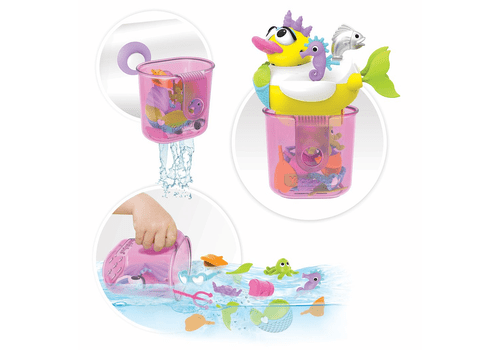 Yookidoo игрушка водная Утка-русалка с водометом и аксессуарами