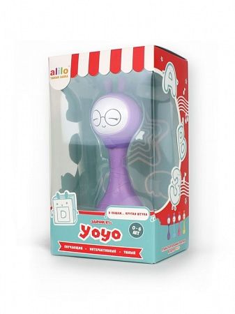 Музыкальная игрушка. Умный зайка alilo R1+ YoYo фиолетовый